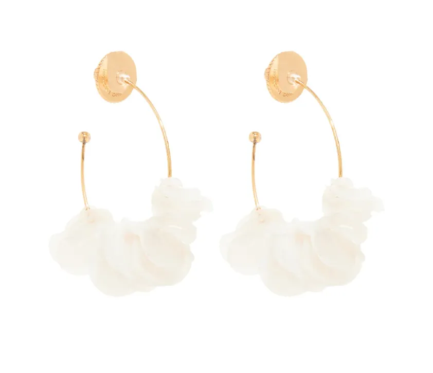 MIgnonne Gavigan Lolita Hoop - White Gold