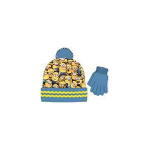 Minions Boy 2 Piece Beanie & Glove Set
