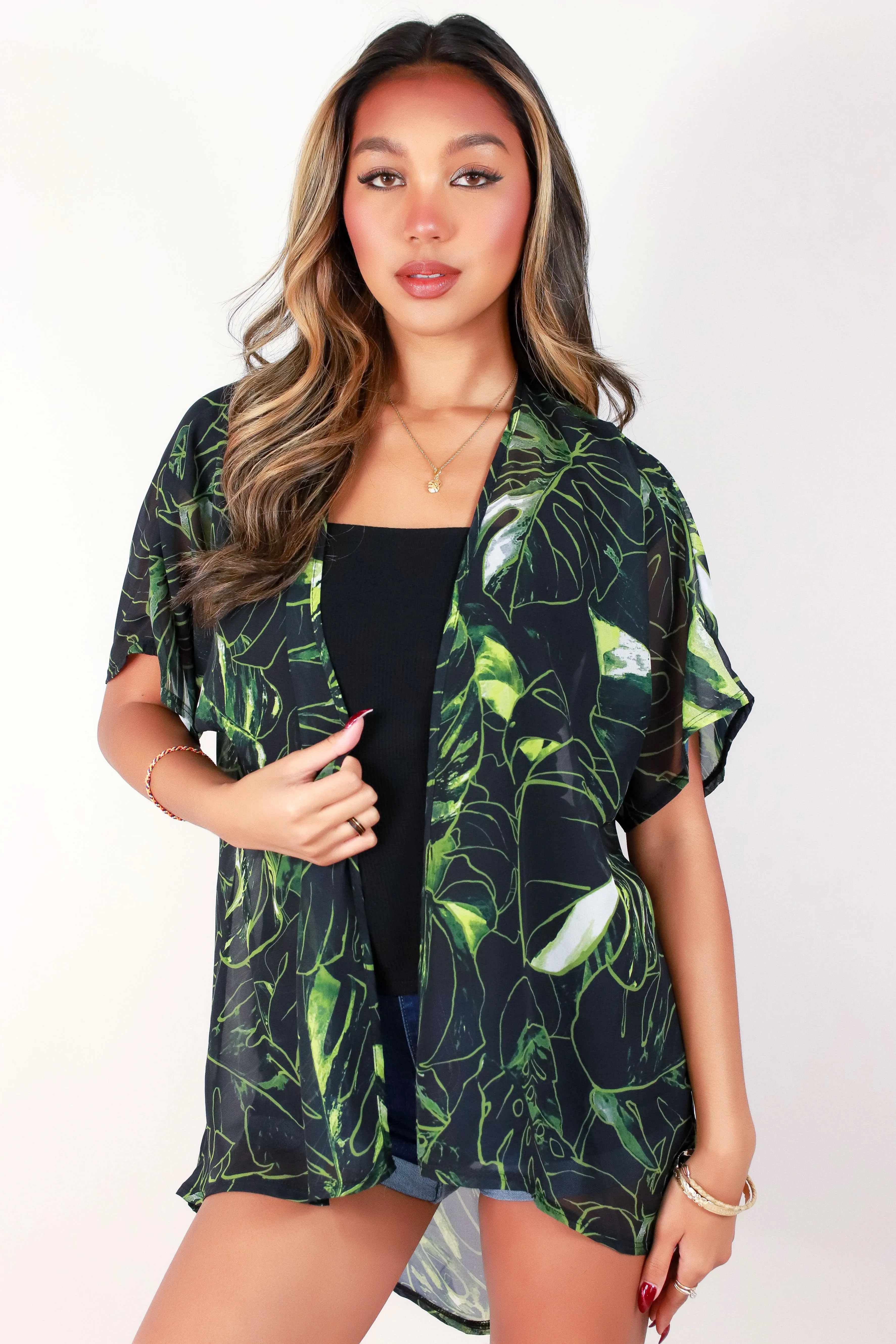 MONSTERA CARDIGAN