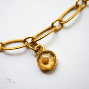 Mustard Seed Charm Bracelet
