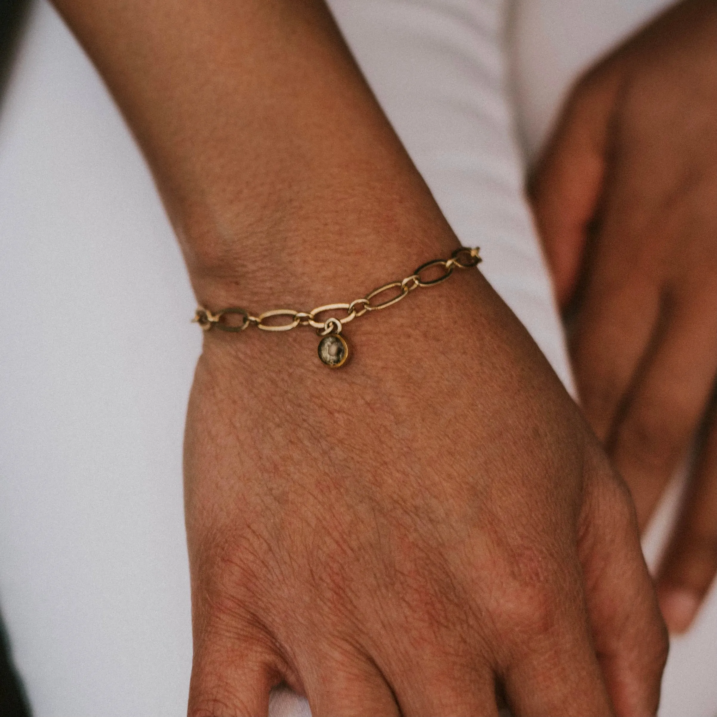 Mustard Seed Charm Bracelet