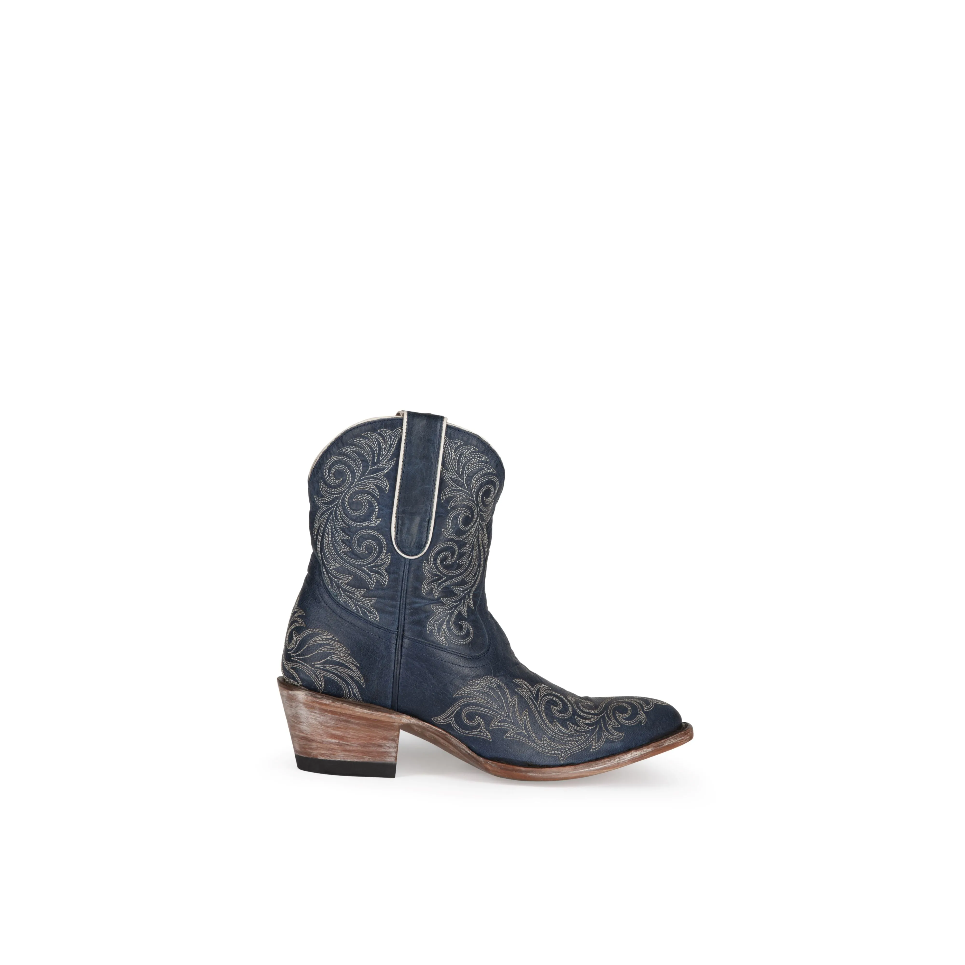 Nora 7" - Almond Toe - Imperial Blue