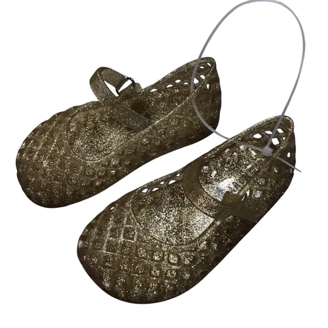 Old Navy Girl's Gold Sandals Size 6