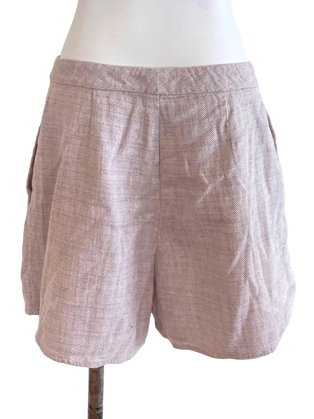 Pale Pink Woven Shorts LB