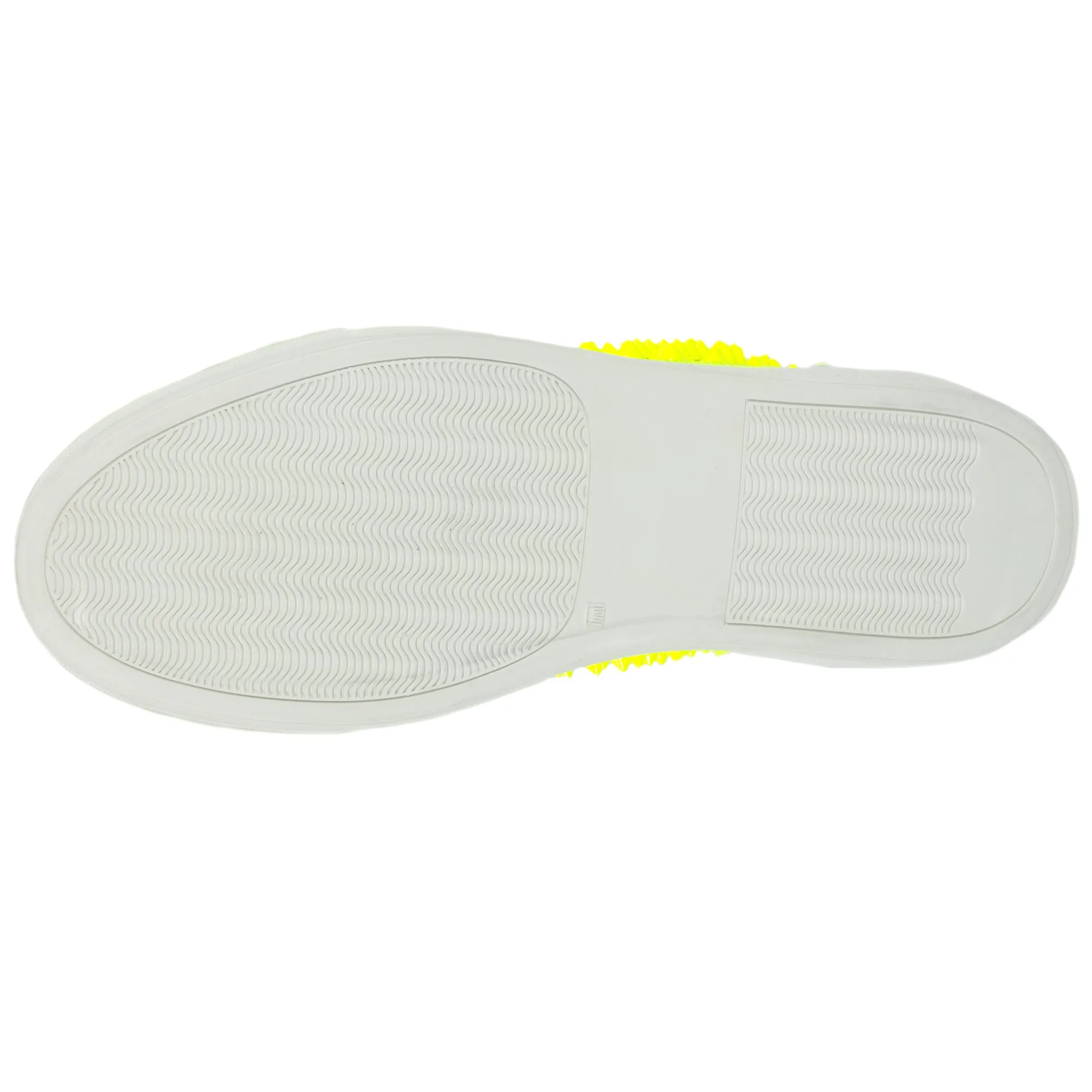 Philipp Plein Clever Hi-Top Sneakers | Yellow Leather