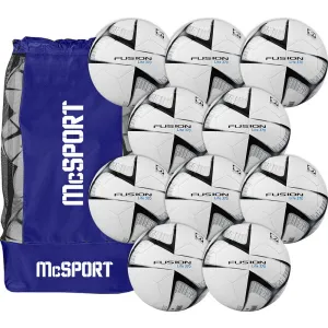 Precision Training Fusion Lite Football (370g) | 10 Pack   Bag