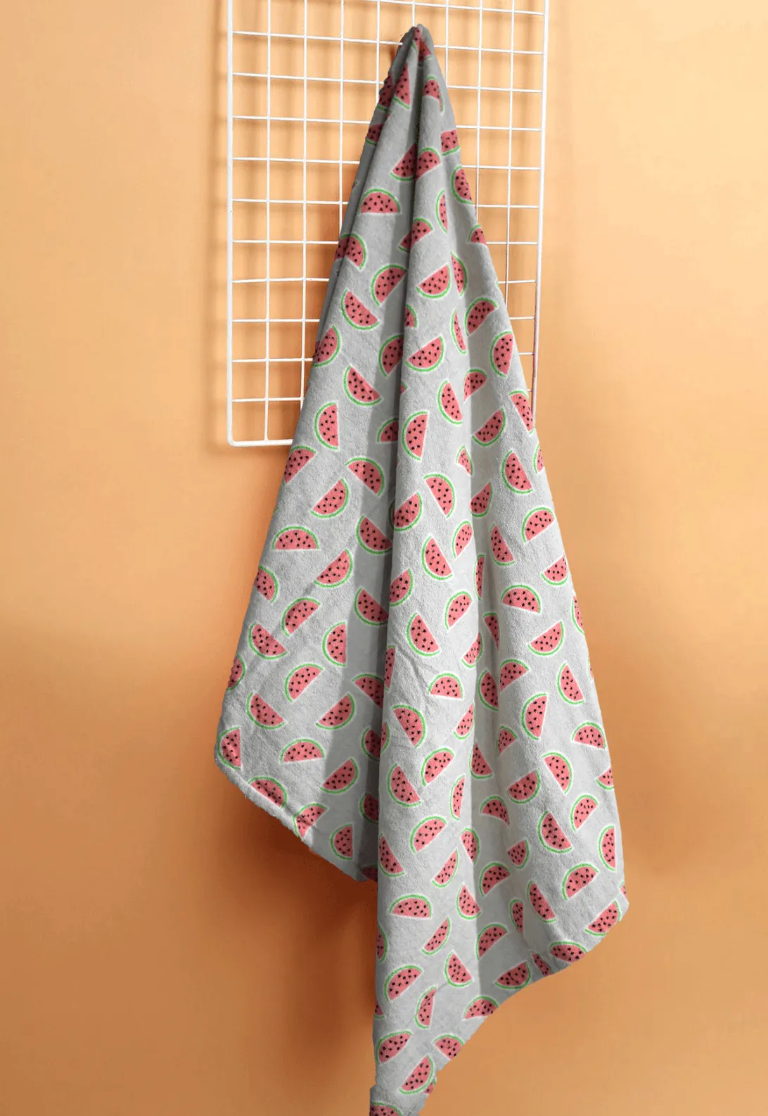 Printed Cotton Bath Size Towels (1-Pcs)