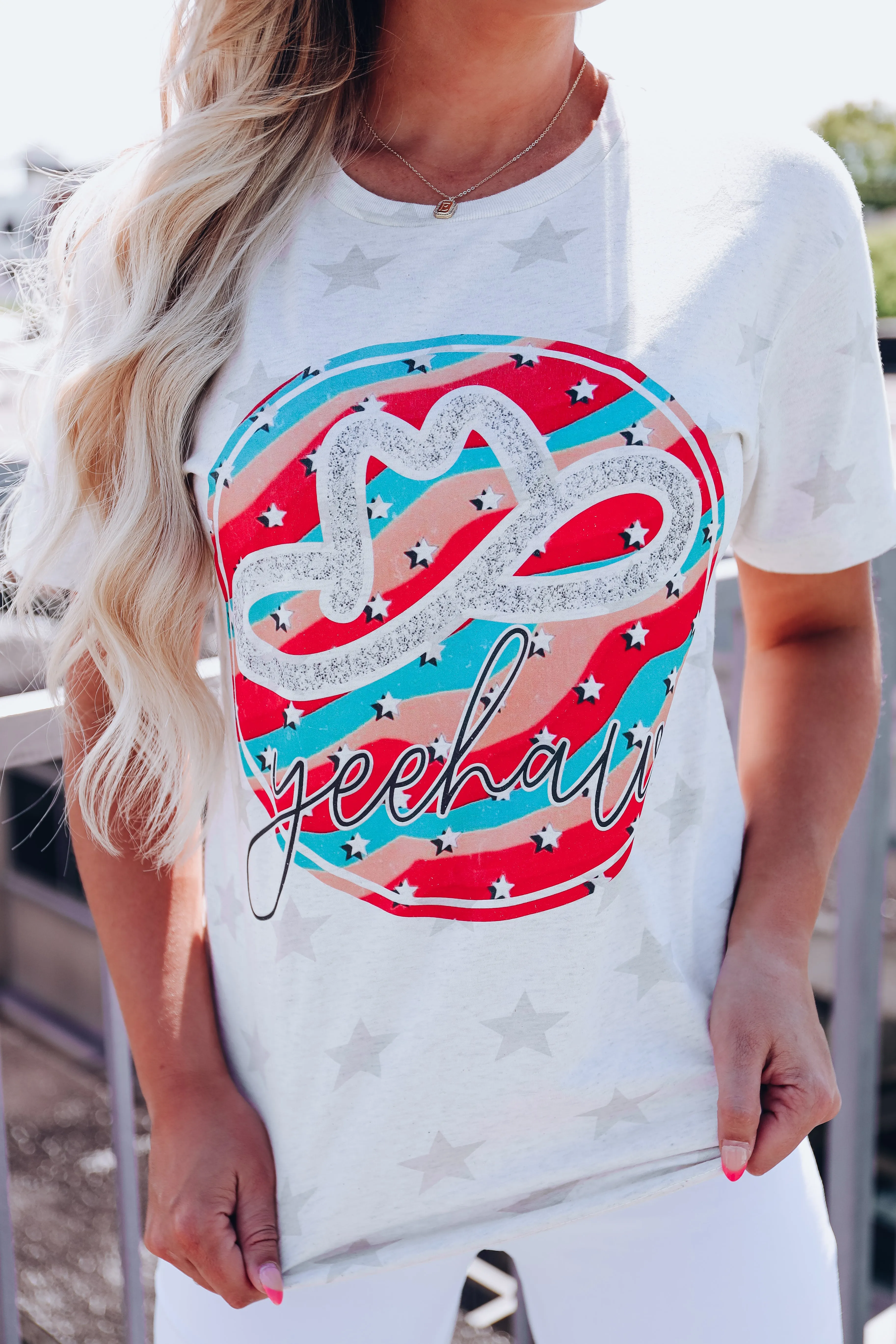 Retro Yeehaw Star Graphic Tee