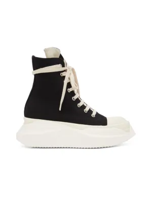 RICK OWENS DRKSHDW Black Abstract High Sneakers