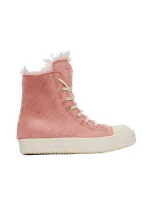 RICK OWENS Pink Runway Sneakers