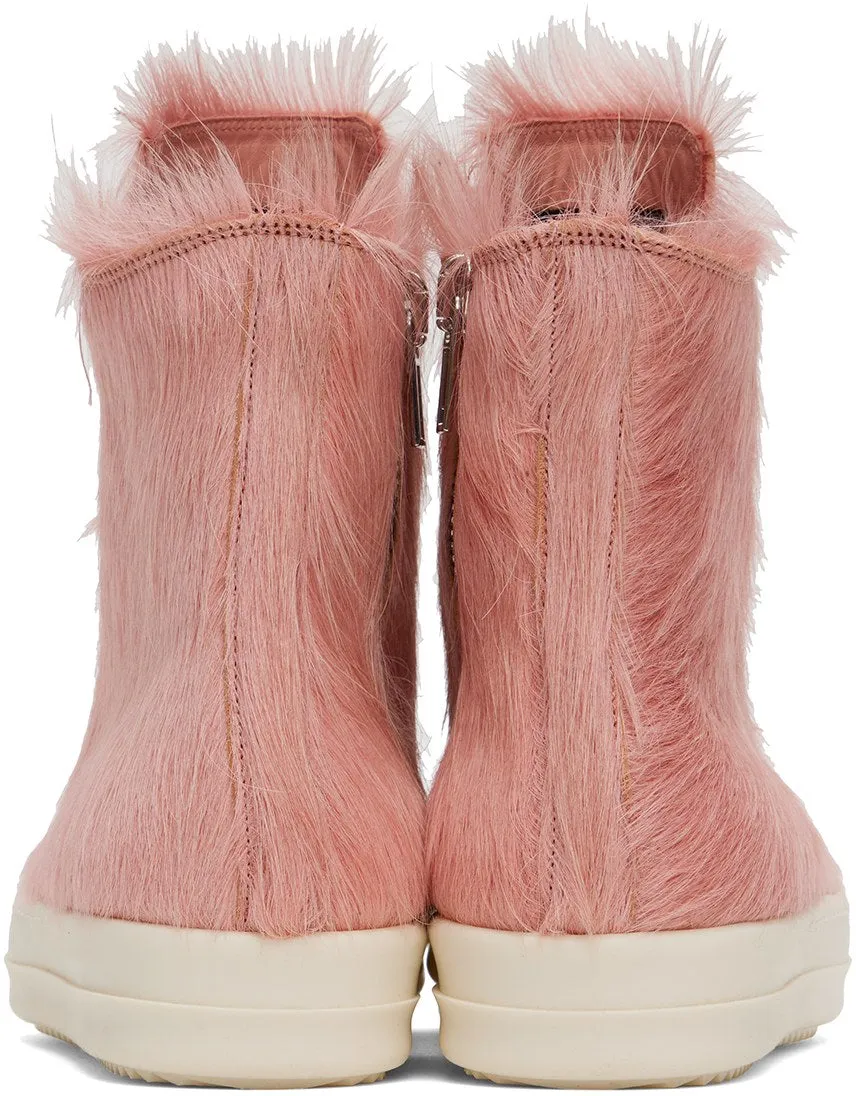 RICK OWENS Pink Runway Sneakers
