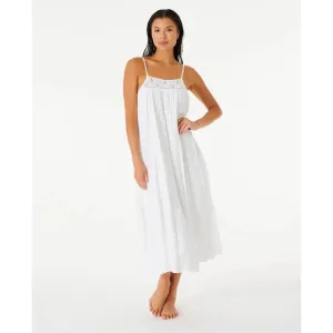 RIP CURL ALIRA DRESS WHITE