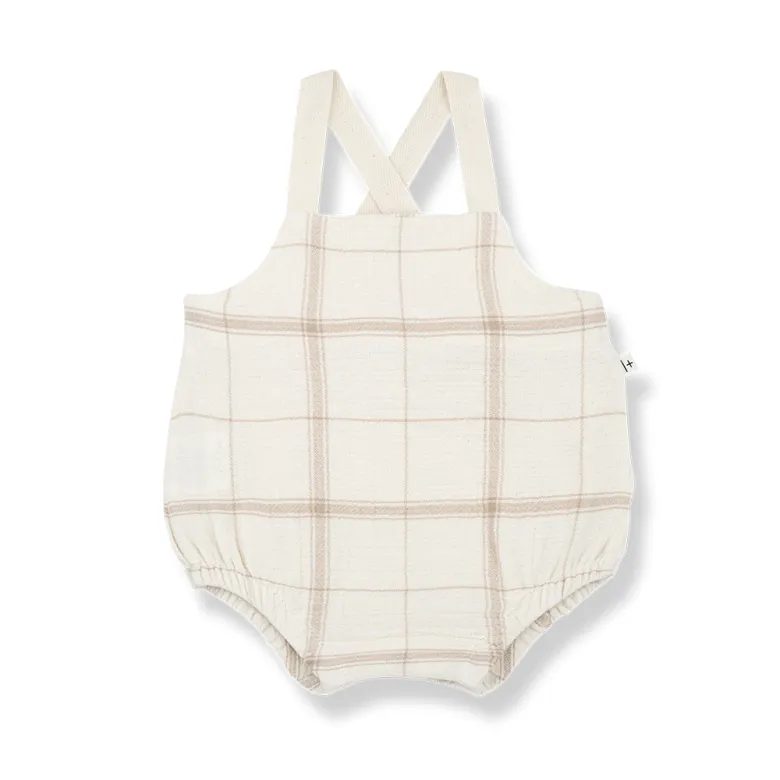 RON woven romper - beige