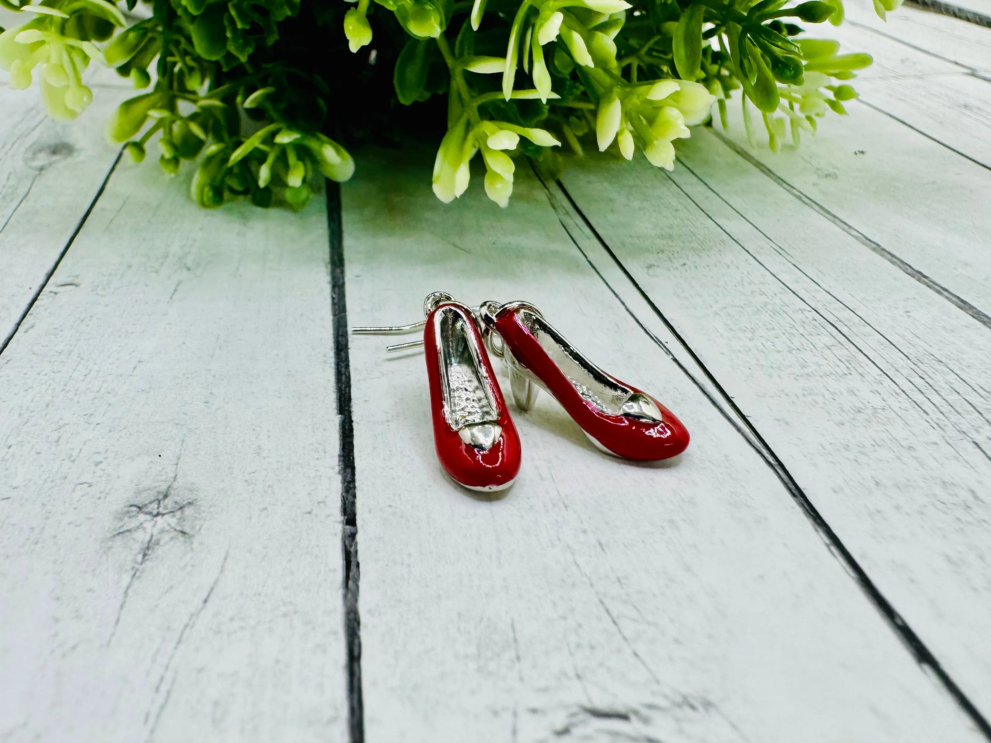 Ruby Slippers Dangles