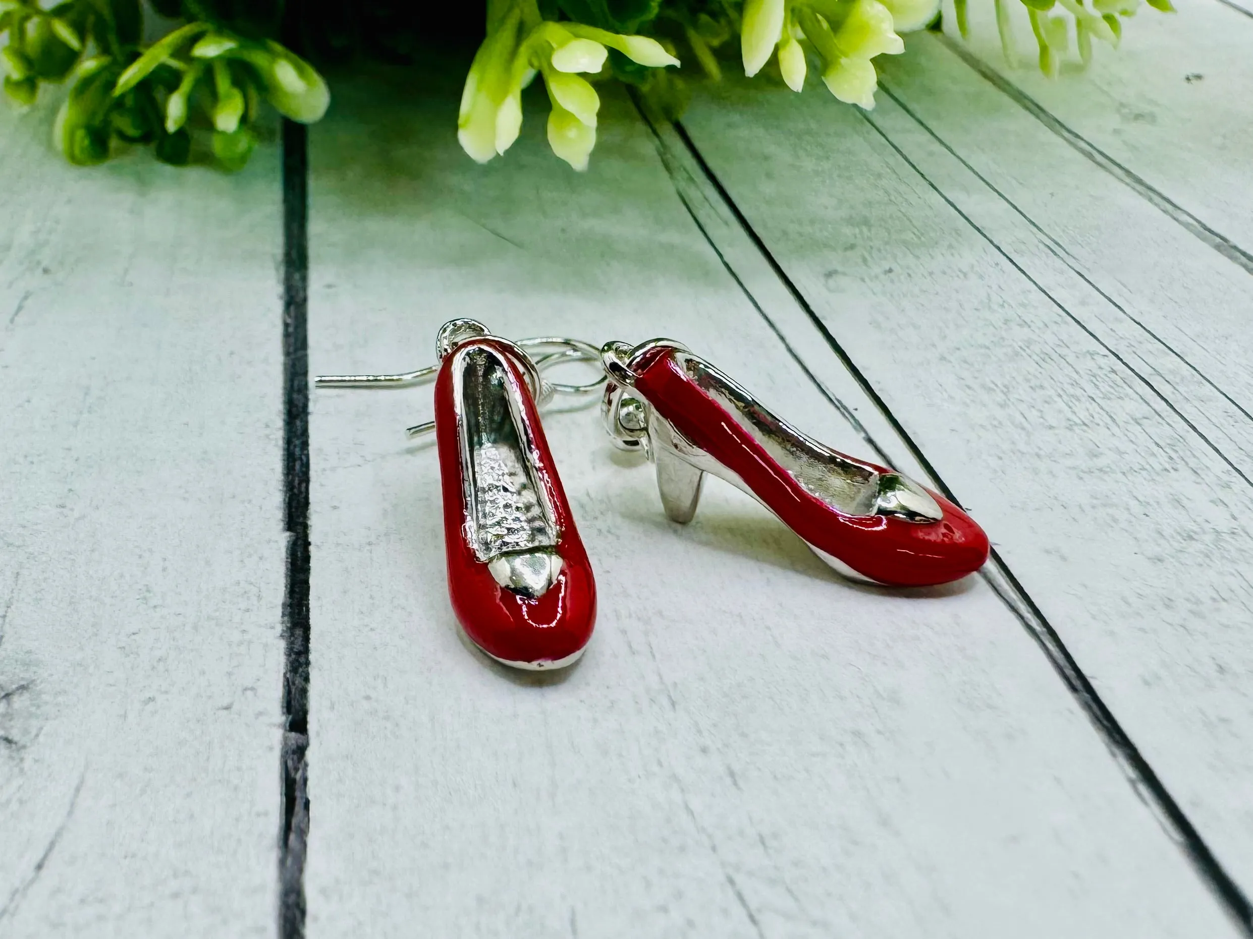 Ruby Slippers Dangles