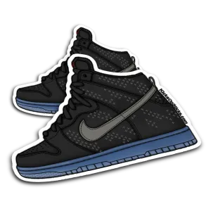 SB Dunk High "Flash Pack" Sneaker Sticker