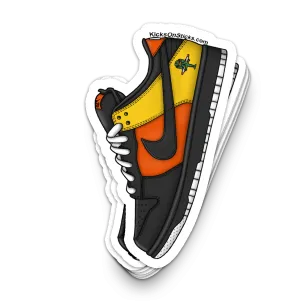 SB Dunk Low "Raygun Black" Sneaker Sticker