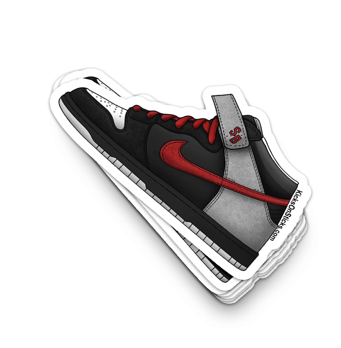 SB Dunk Mid "November Rain" Sneaker Sticker