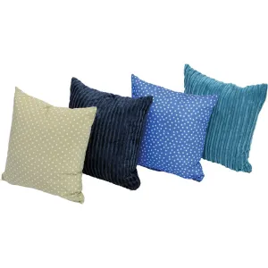 Scatter Cushions - Water Tones pk 4