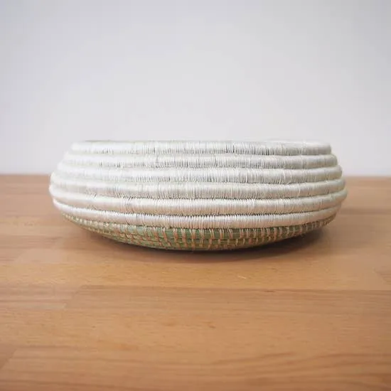 Shallow Fruit Bowl: White