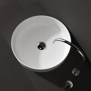 Slimline round basin - 450mm - STB81 T - Various Colours