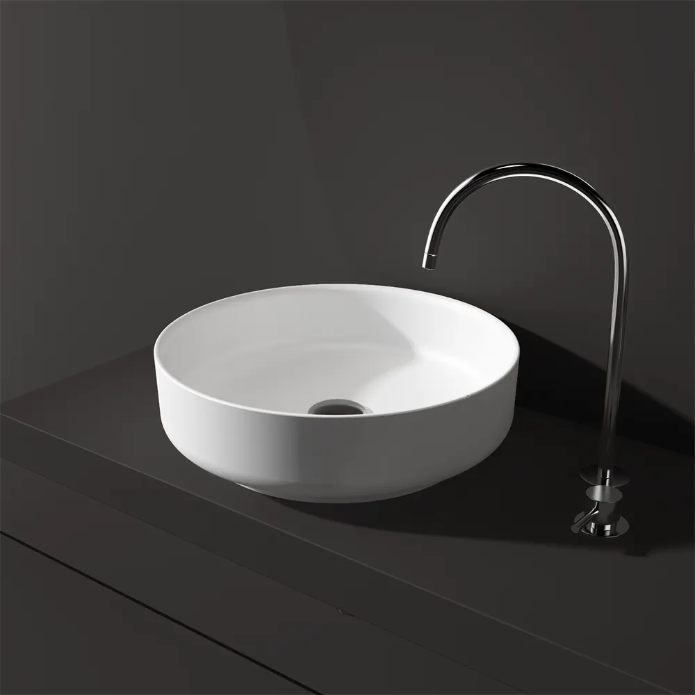 Slimline round basin - 450mm - STB81 T - Various Colours