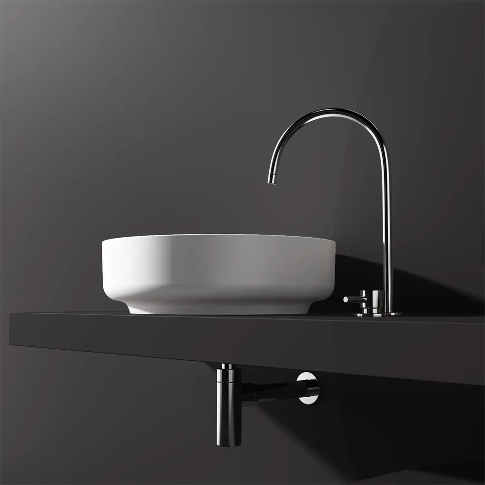 Slimline round basin - 450mm - STB81 T - Various Colours