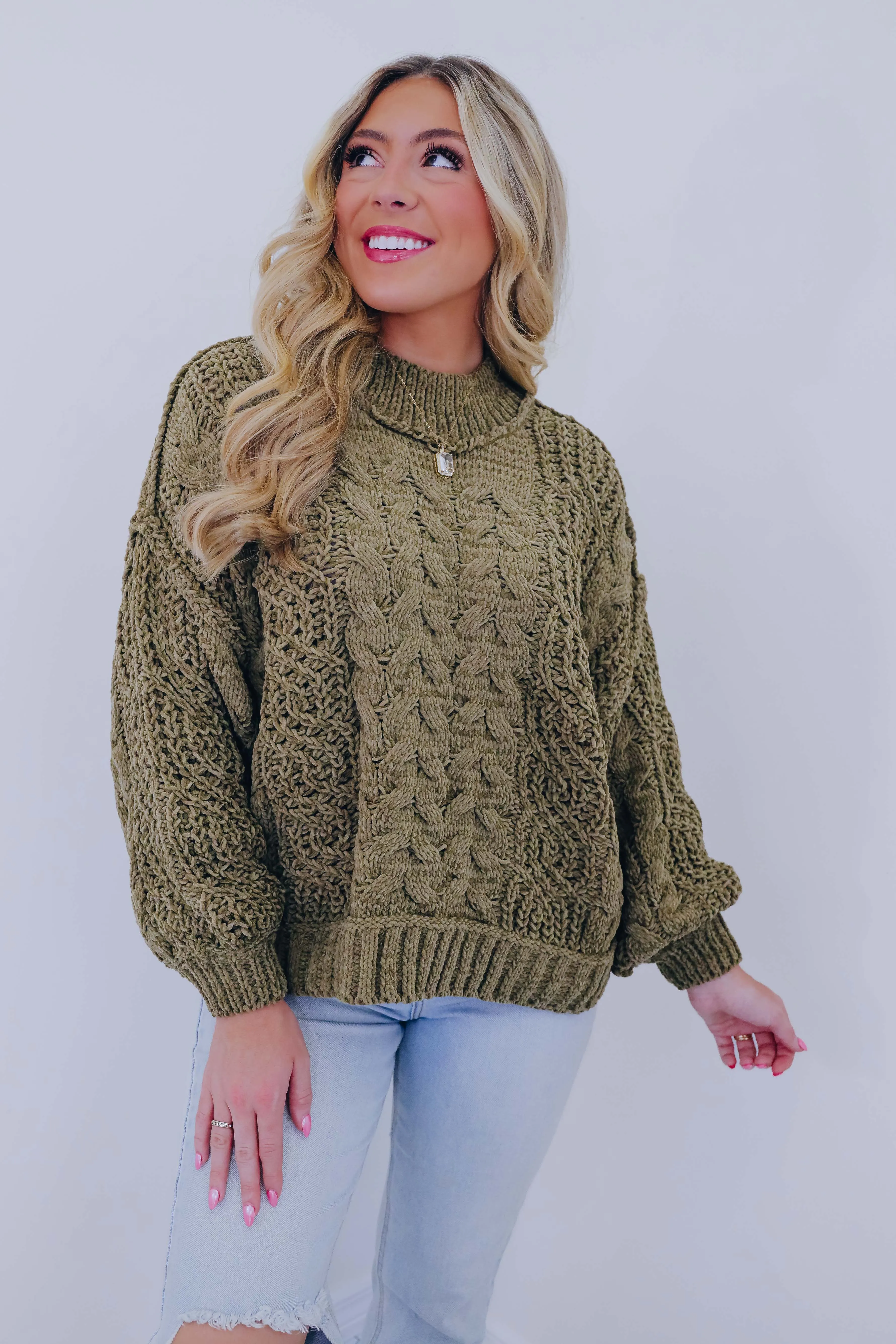 Snuggly Soft Cable Knit Sweater by POL - 8 Colors