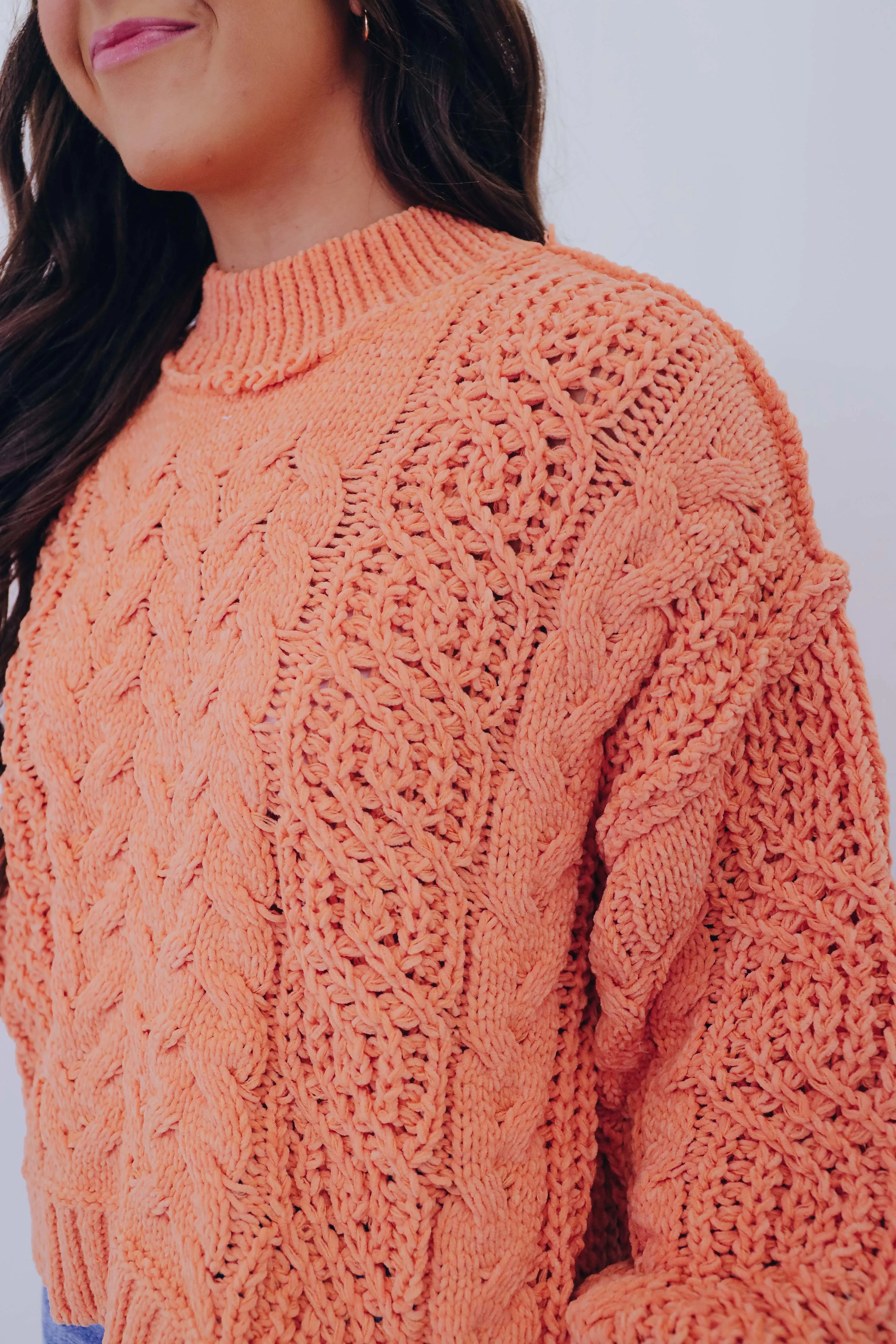 Snuggly Soft Cable Knit Sweater by POL - 8 Colors