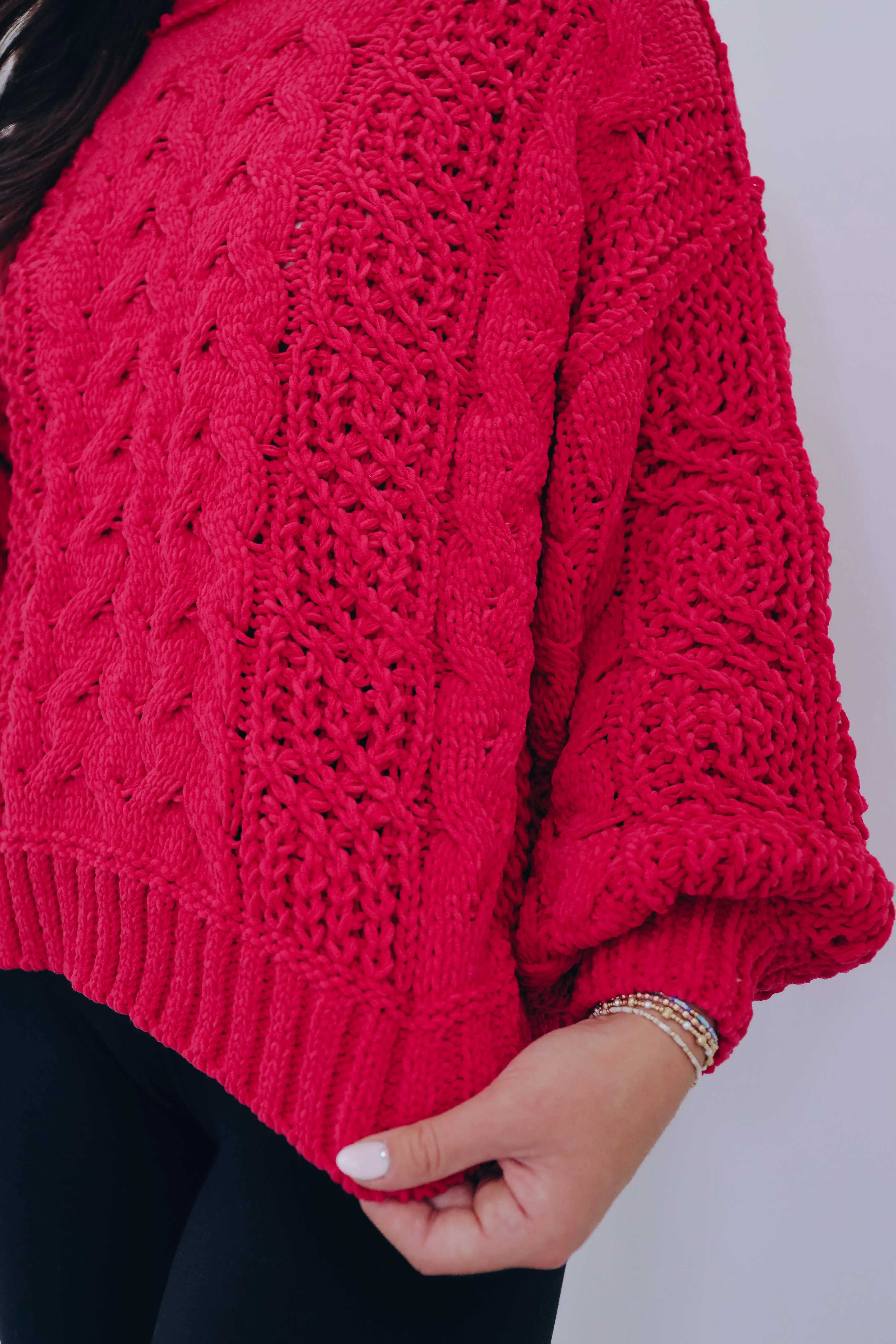 Snuggly Soft Cable Knit Sweater by POL - 8 Colors