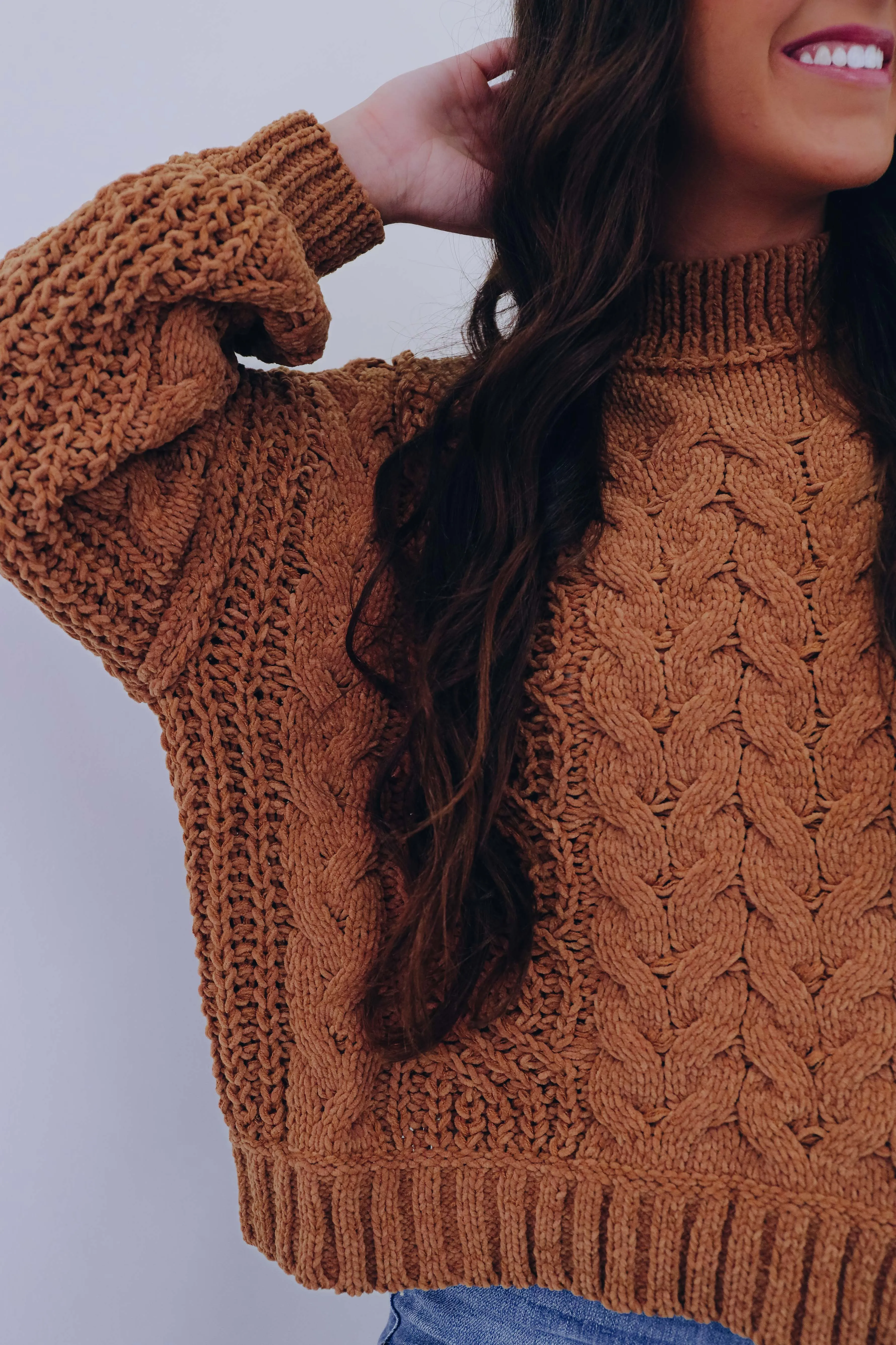 Snuggly Soft Cable Knit Sweater by POL - 8 Colors