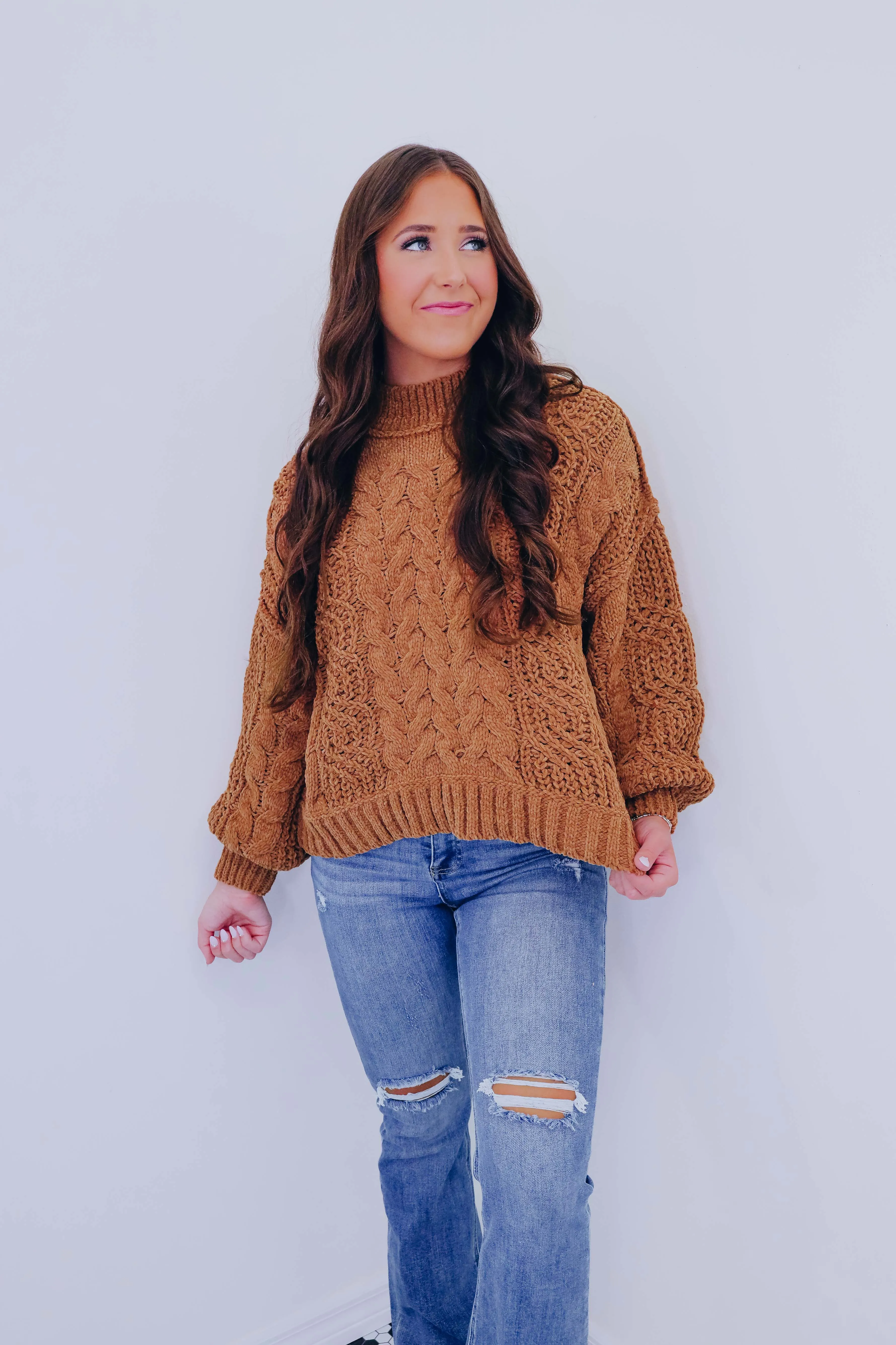 Snuggly Soft Cable Knit Sweater by POL - 8 Colors