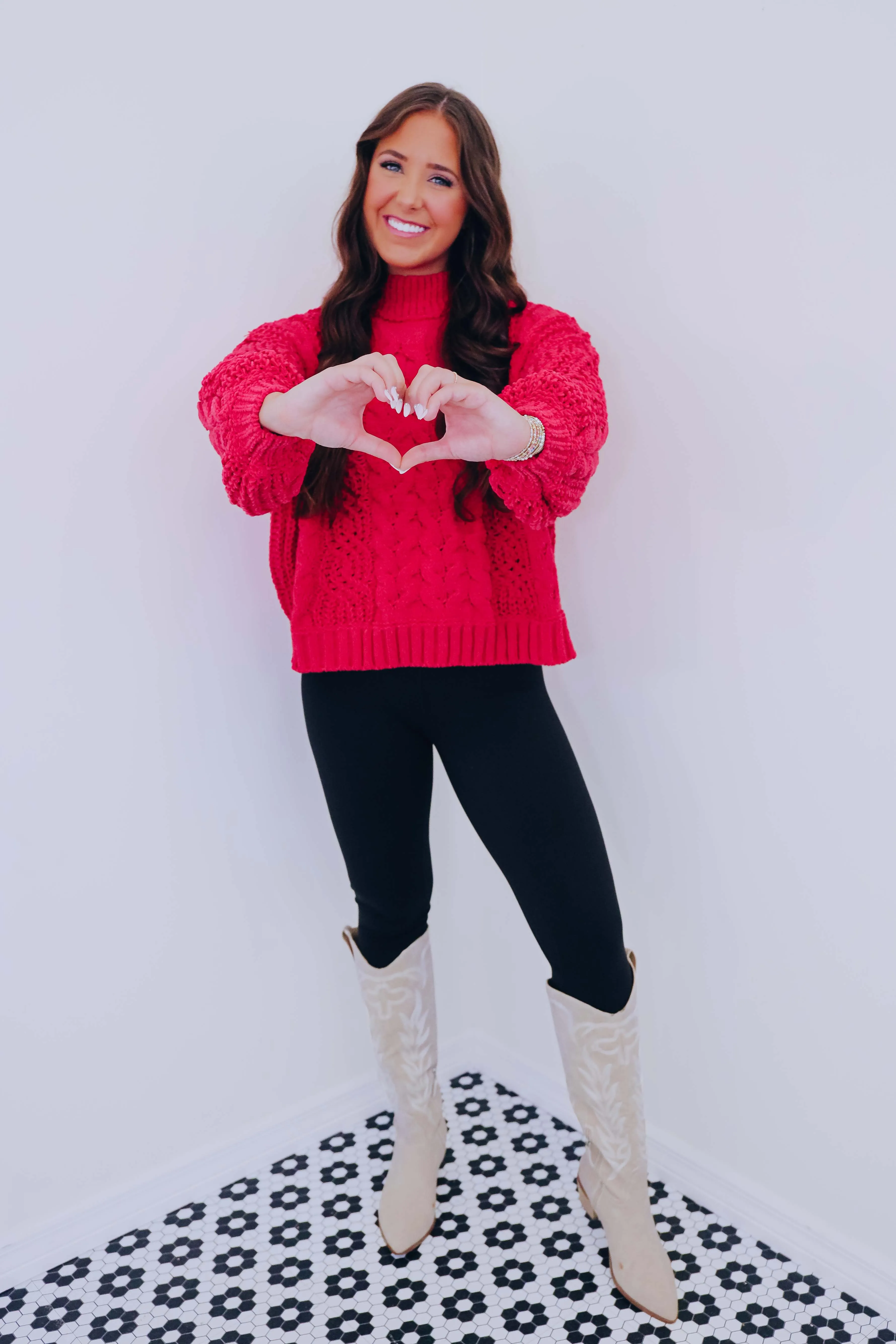 Snuggly Soft Cable Knit Sweater by POL - 8 Colors