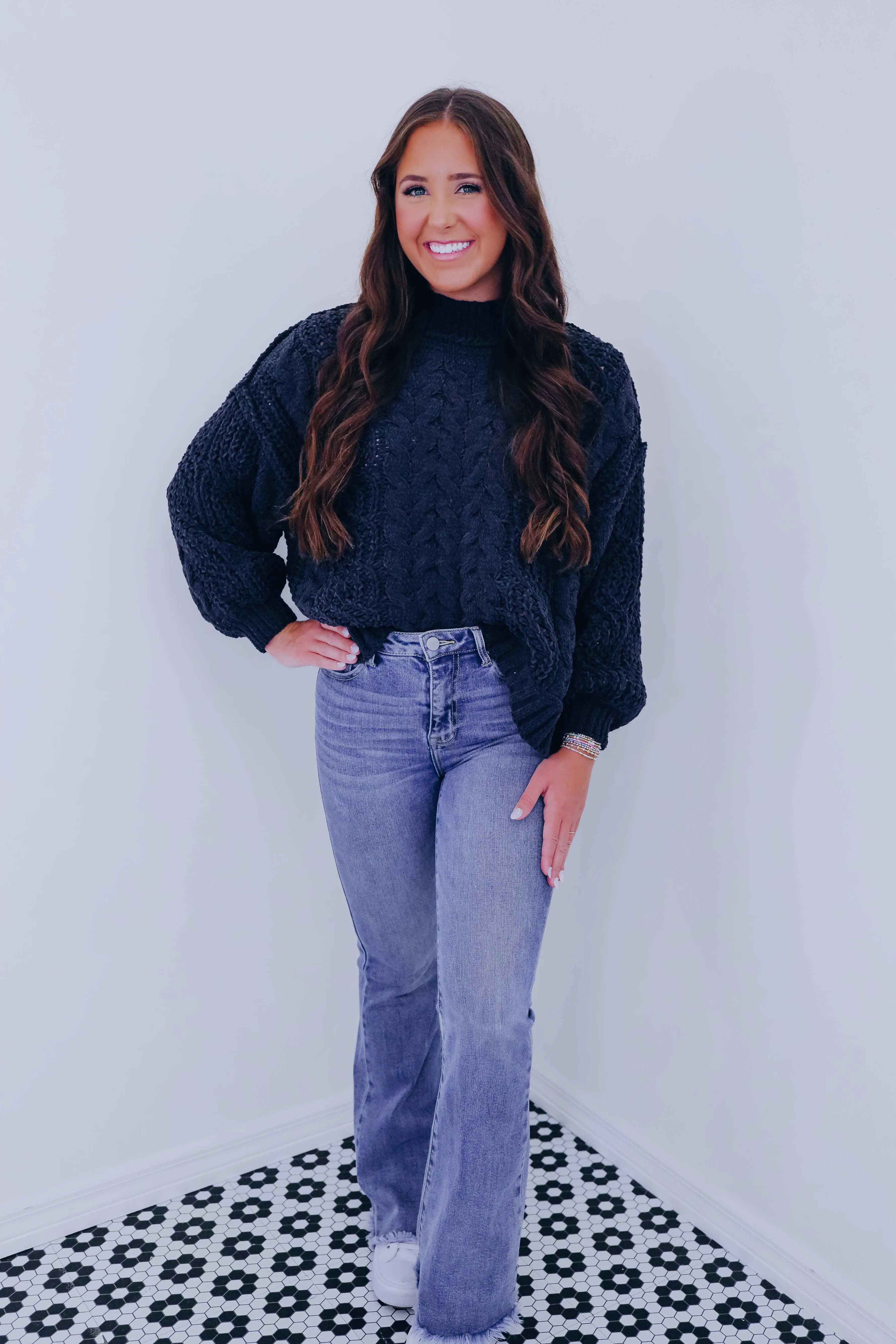 Snuggly Soft Cable Knit Sweater by POL - 8 Colors