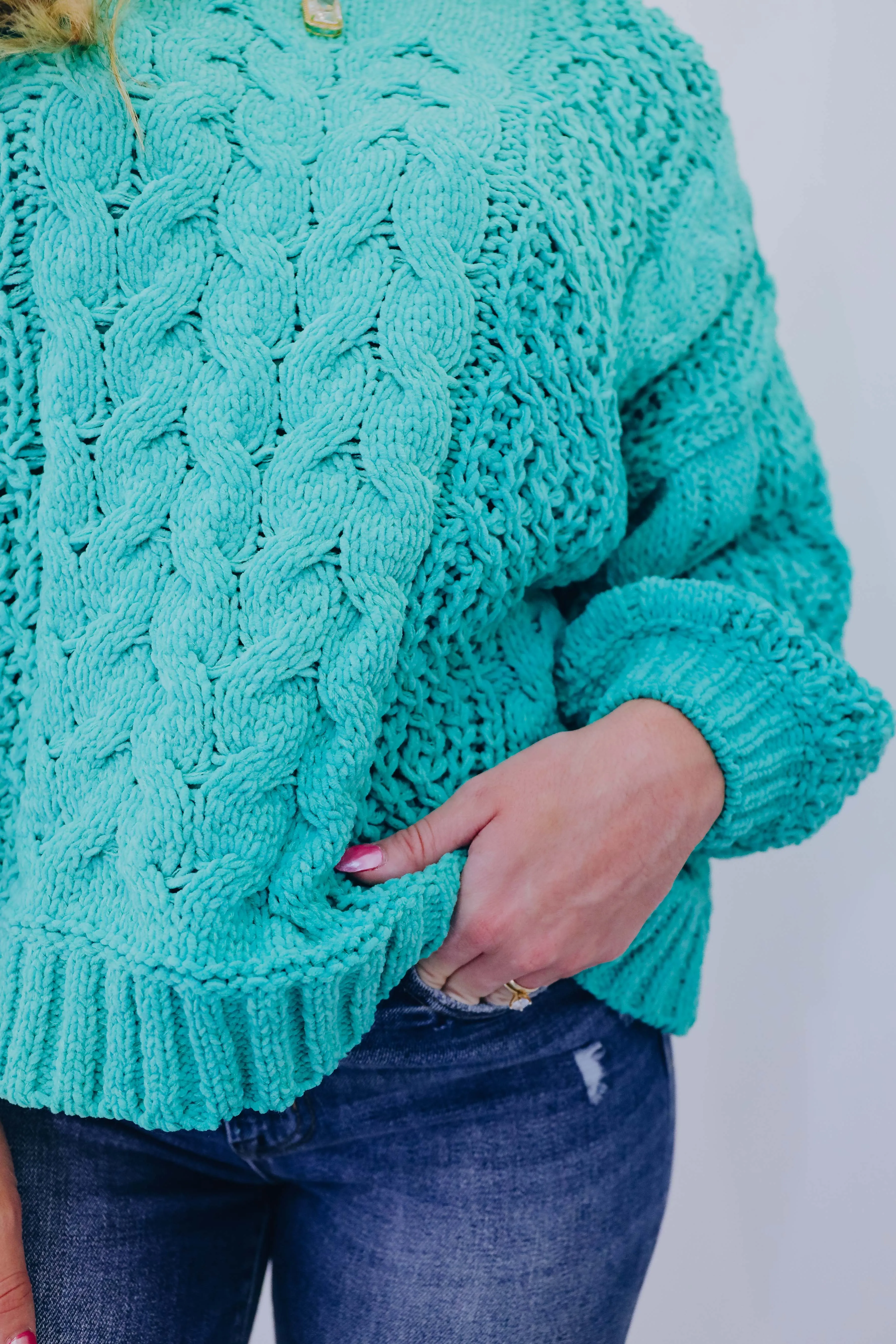 Snuggly Soft Cable Knit Sweater by POL - 8 Colors