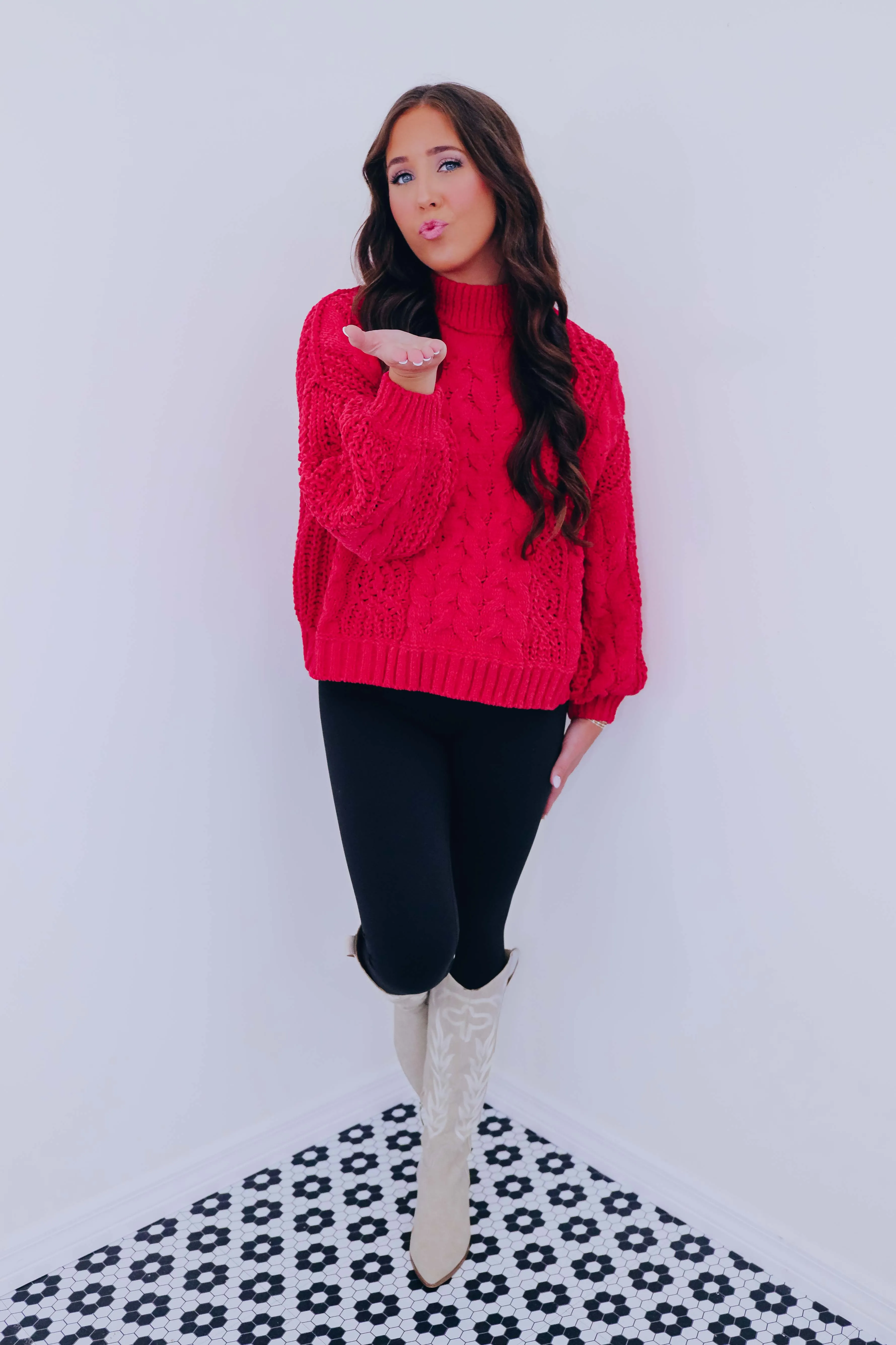 Snuggly Soft Cable Knit Sweater by POL - 8 Colors