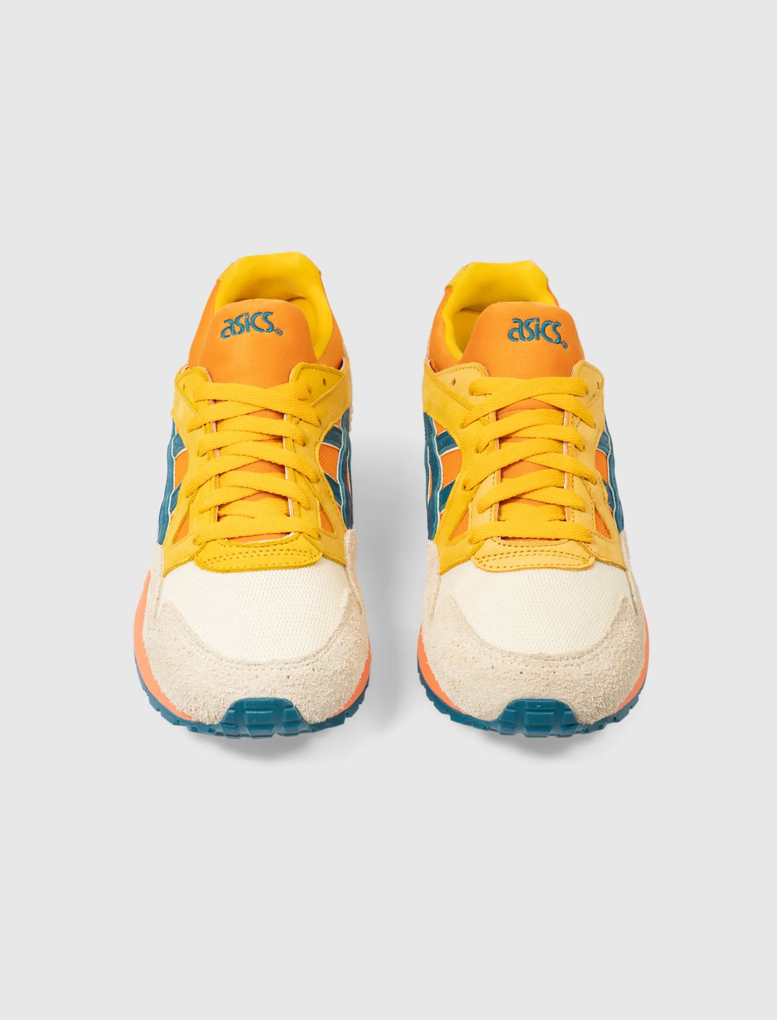 SOCIAL STATUS X CHARLOTTE LAB SCHOOLS GEL-LYTE V "TRANSPARENT YELLOW/MOROCCAN BLUE"