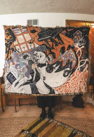 SPACES IN-BETWEEN Woven Blanket