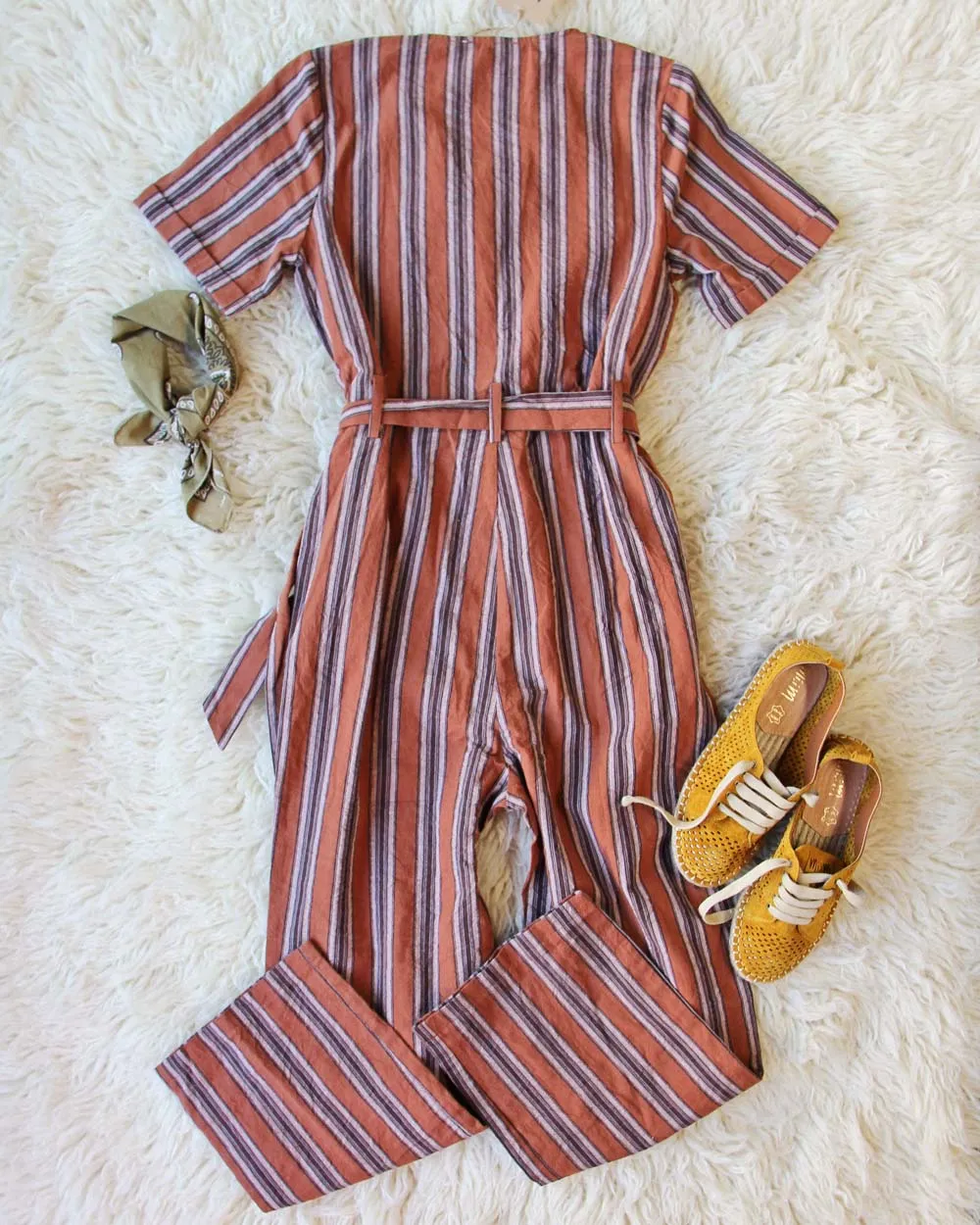 The 70's Wide Leg Jumpsuit