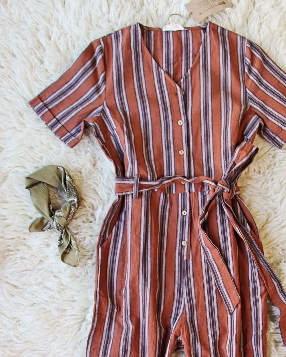 The 70's Wide Leg Jumpsuit
