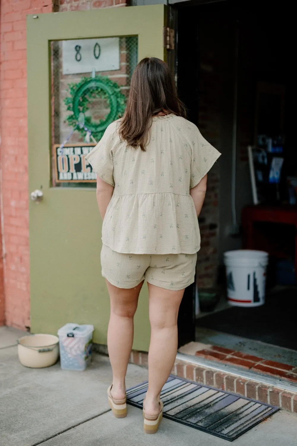 Thyme Gauze Shorts