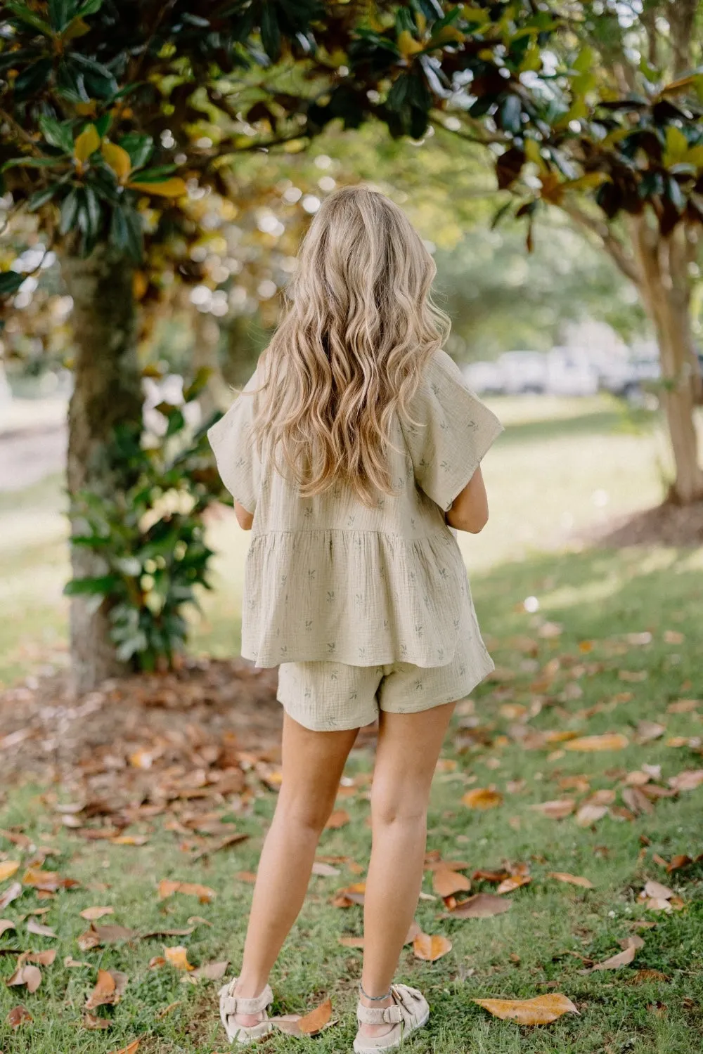 Thyme Gauze Shorts