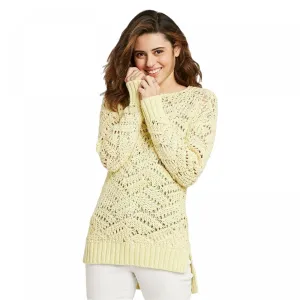Universal Thread Women's Open Stitch Tunic Sweater