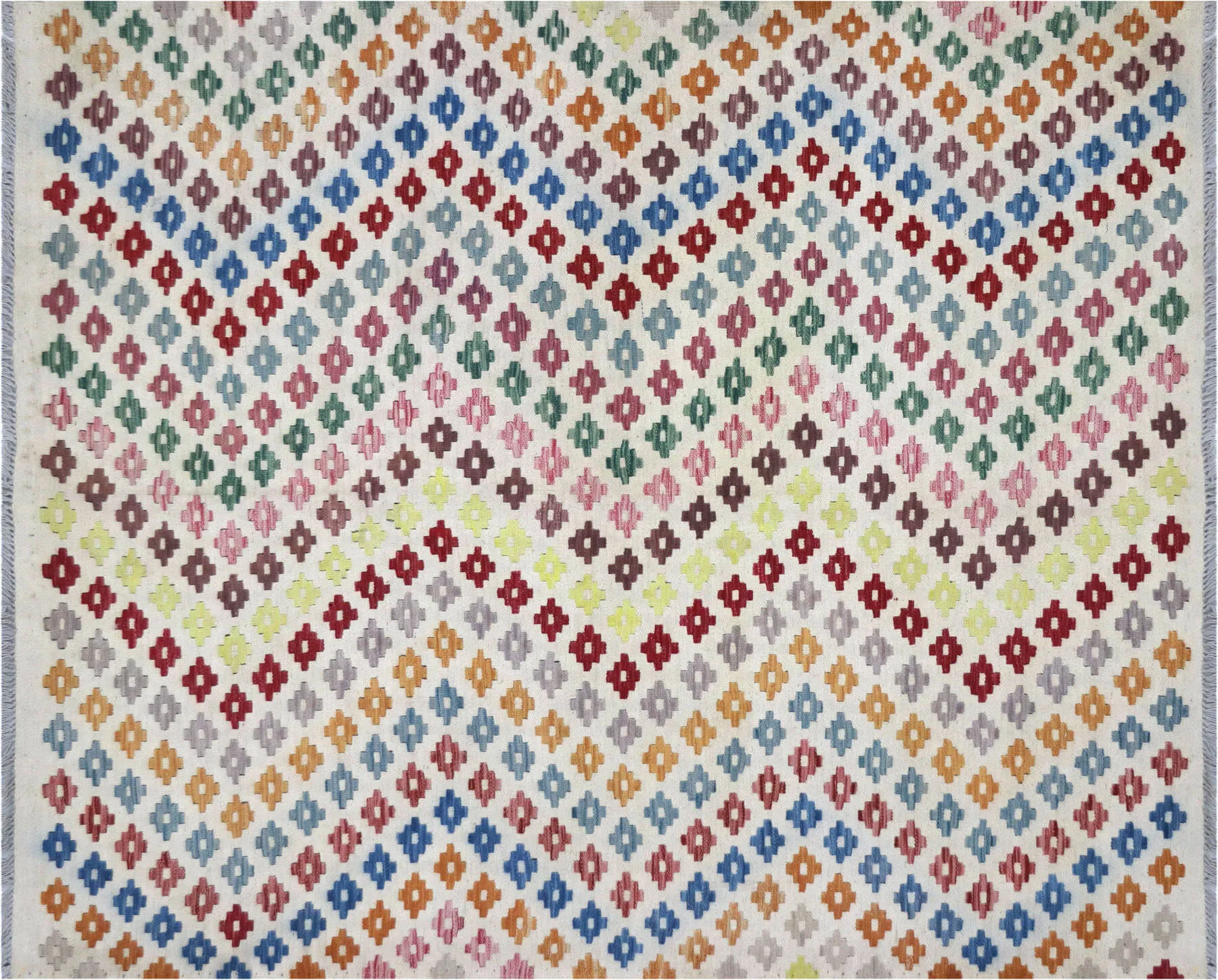 Vintage Afghan Maimana Kilim - 5'1" x 6'3"