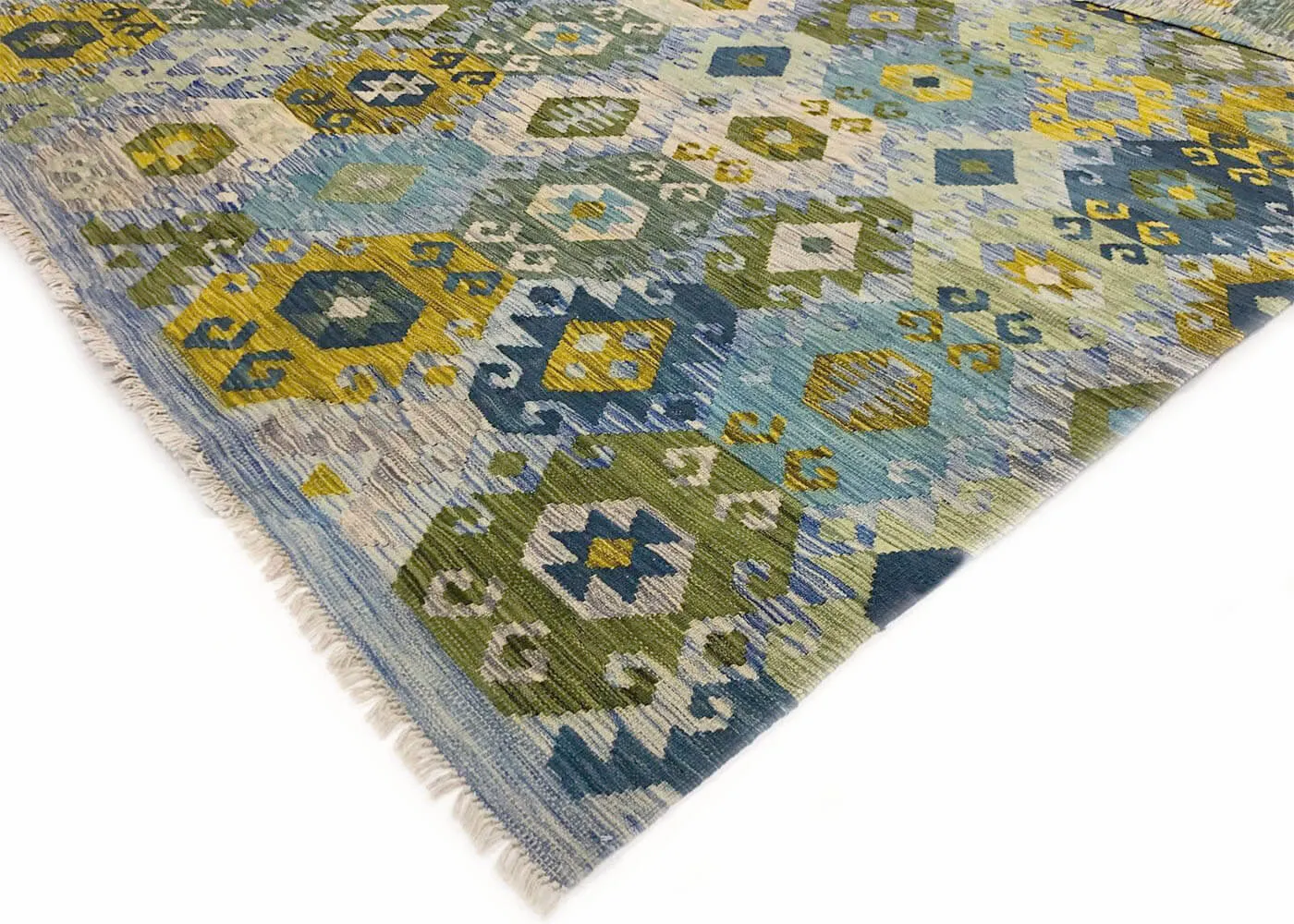 Vintage Afghan Maimana Kilim - 6'9" x 9'9"