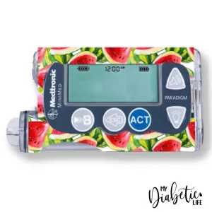Watermelon Slices - Medtronic Paradigm Series 7 Sticker