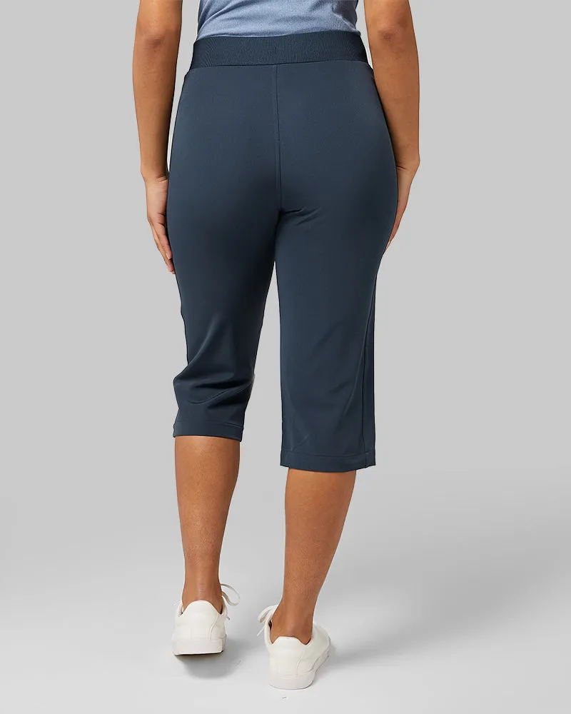 WOMEN'S STRETCH WOVEN CAPRI