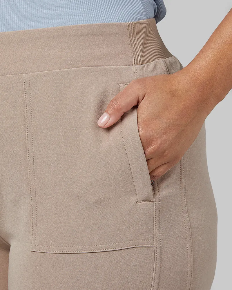 WOMEN'S STRETCH WOVEN CAPRI