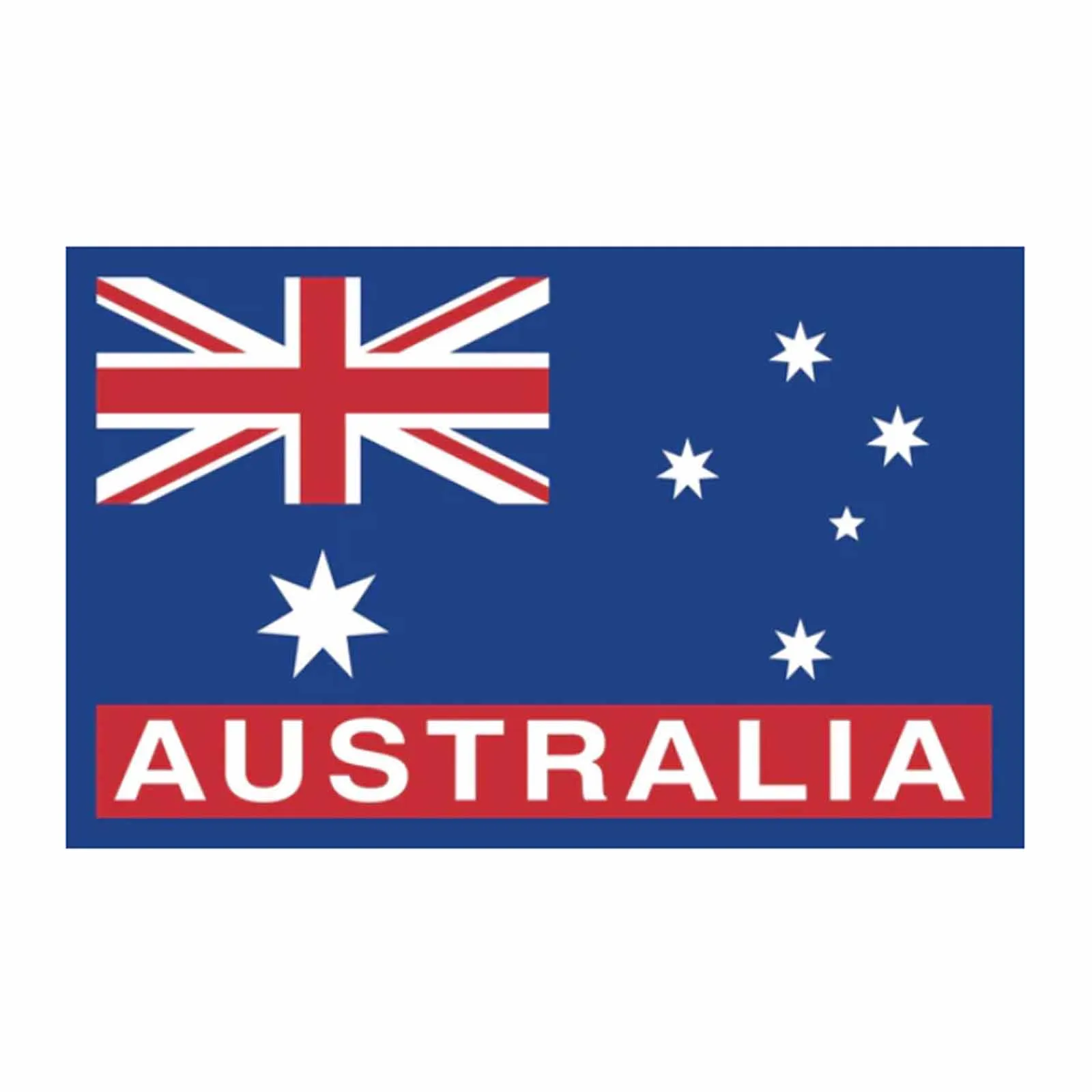 Woven Badge Aus Flag
