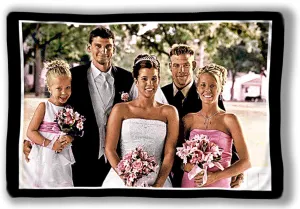Woven Photo Pillow Sham